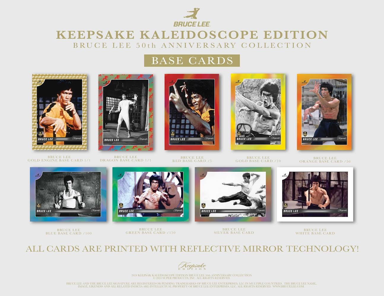 2024 Keepsake Kaleidoscope Edition: Bruce Lee 50th Anniversary Collections Booster Pack