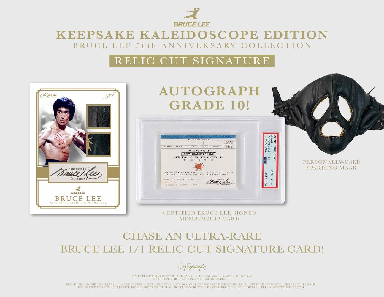 2024 Keepsake Kaleidoscope Edition: Bruce Lee 50th Anniversary Collections Booster Pack